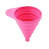 Embudo Plegable y Extensible de Silicona de Grado Alimenticio Multifuncional, Resistente al Calor y a Prueba de Fugas, para Uso en Cocina Doméstica y Uso Diario