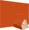 Painéis Absorventes de Som de Fibra de Poliéster, Feltro Isolante Acústico, Fornecimento Transfronteiriço, Padrão de Tijolo, Painéis Acústicos Redutores de Ruído, Decoração de Parede de Fundo