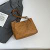 Bolso Tote Nuevo de Otoño para Mujer con Estampado Bolso de Viaje Estilo Extranjero 2025 Bolso de Hombro de Moda Sencillo