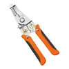 Alicates pelacables eléctricos multifuncionales Luwei, Cortacables manuales de 7 pulgadas, Alicates pelacables de ahorro de mano, Cortacables de red