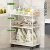 Estante de almacenamiento para baño, organizador de baño, carrito pequeño para el inodoro, carrito de lavandería de pie, almacenamiento de detergente para ropa