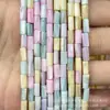 Contas Cilíndricas 4*8mm para Pulseira Semi-Pronta Acessórios para Joias DIY Pulseira Colar Atacado
