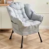 Sofá de Tela para Apartamentos Pequeños, Oficina, Recepción de Hotel, Sillón Perezoso para el Vestíbulo, Sillón Sofá Moderno Minimalista Nuevo