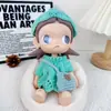 El Sueño de Ropa de Muñeca de la Hermana Gazi Zsiga: Conjunto de Suéter de Punto y Vestido Color Dopamina