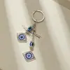 Llavero de aleación transfronterizo Colgante Ojo del Diablo Colgante de Búho Accesorios Llavero Joyería Creativa