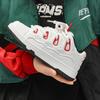 Zapatos blancos para hombres y mujeres, primavera 2024, nuevos zapatos deportivos de estilo coreano, informales, versátiles, de suela gruesa, transpirables, para estudiantes, para mujer