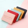 6 tarjetas para mujer, juego de tarjetas para licencia de conducir pequeñas y frescas, tarjetero para licencia de conducir, tarjetero de moda ultrafino, venta al por mayor de fábrica