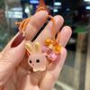 Corda de Cabeça de Coelho Infantil Contas de Ábaco Estilo Coreano Fofo Acessórios de Cabelo Altamente Elásticos Desenho Animado Feminino Sem Marcas no Cabelo Adorno de Cabeça Feminino