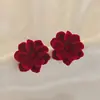 Nuevos Pendientes Populares de Flor y Perla 2026, Diseño de Nicho con un Toque de Lujo, Pendientes de Botón de Pétalo Ultra-Fairy de Lujo Ligero