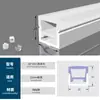 Fundas de Tira de Luz de Silicona para Montaje en Superficie e Instalación Oculta, Flexibles, Impermeables, Iluminación Interior para Sala de Estar, Dormitorio, Escaleras, Directo de la Fábrica Fuente