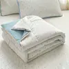 2026 Nuevo Modelo Clase A Sensation de Nube Doble Capa Gasa 7A Funda para Cama Individual, Funda para Cama Individual, Colcha de Verano, Colcha para Aire Acondicionado, Juego de Cuatro Piezas