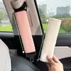 2025 Nueva Cubierta Decorativa de Cachemir para Cinturón de Seguridad de Hombro de Coche, Cubierta Protectora de Cinturón de Seguridad para Niños Anti-Estrangulamiento
