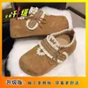 Sapatos de Moda Versáteis com Salto Interno, Bico Redondo, Estilo Retrô Casual, Cadarço, Sapatos Birkenstock, Novo Estilo Primavera e Outono 2026