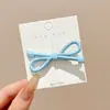 Grampo de cabelo elegante com bolinhas estilo coreano para franja, presilha lateral floral de luxo leve, acessório de cabelo tipo bobby pin