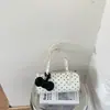 Bolsa Feminina Fofa 2026 Primavera Nova Boston Bag Elegante de Alto Valor Moda Bolsa de Ombro Único Grande Capacidade