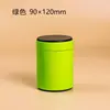 Mini Lata de Té Verde/Té Negro Portátil Pequeña Lata de Té de Hierro Lata de Metal Lata para Empaque de Té de Flores