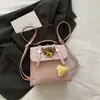 Urso de Desenho Animado Decoração Fofa de Queijo Bolsa de Mão Estilo Britânico Retrô Mochila para Bebê de Jardim de Infância Mochila Infantil Tendência