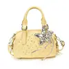 Bolsa de Mão Nova Moda Outono 2026 Feminina Transversal Pequena Estilosa Estilo Coreano Padrão Diamante Bolsa de Ombro Bolsa Fofa para o Dia a Dia