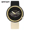 Reloj SANDA superventas transfronterizo, reloj especial para exámenes para estudiantes de secundaria, movimiento silencioso, diseño simple, correa de nailon, reloj de cuarzo