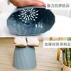 Maceta de plástico creativa de sarga, maceta pequeña simple moderna nórdica para plantas de jardín, maceta grandeAthens gruesa hecha a medida