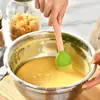 Espátula de silicona colorida, brocha para aceite de repostería, herramientas para preparación de alimentos infantiles juego de 5 piezas, mini utensilios de cocina para hornear, cuchara para mermelada