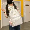 Mochila escolar para estudiantes de secundaria y universidad, lindo diseño de estrella, versátil, alto valor estético, modelo nuevo, mochila de gran capacidad para estudiantes de secundaria y preparatoria
