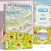 Cuaderno de bocetos transfronterizo A4 Engrosado Libro de Dibujo para Estudiantes de Arte Cuaderno Especial Álbum de Fotos de Hojas Sueltas Foto en Blanco