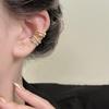 Clip para oreja estilo coreano sin agujero sentido de alta gama nicho estilo frío exquisito distintivo aretes combinables borla mariposa clip para oreja de mujer