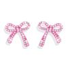 Aretes S925, Exquisitos Aretes Simples de Cruz con Diamantes Completos para Mujer, Lujo Accesible y Aretes Versátiles, Agujas de Plata, Elegantes y de Alta Gama al Mayoreo