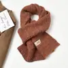 Bufanda de Mezcla de Lana de Corea del Sur para Mujer Invierno Suave Cera Lana Tejida Cálida Engrosada Estudiante Pareja Ins Tendencia