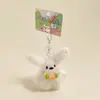 Chaveiro de pelúcia fofo, chaveiro de desenho animado criativo, pingente de bolsa de pelúcia, acessório feminino