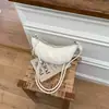 2026 Nova Bolsa Croissant de Design Exclusivo para Mulheres Bolsa Transversal Simples Elegante Bolsa de Ombro Fofa Versátil Bolsa de Braço