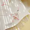 Carrillón de Viento Creativo de Medusa, Colgante de Flor de Lirio del Valle de Vidrio, Cadena para Teléfono Móvil, Adorno Colgante para Coche, Colgante para Bolso, Regalo para Evento