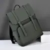 Mochila Casual de Ombro Duplo Estilo Novo Cor Sólida Bolsa de Viagem para Computador 2026 Mochila da Moda de Grande Capacidade Mochila Dupla de Ombro para Estudante