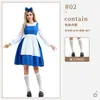 Traje de Empregada Alice Anime Japonês Menina Empregada Cosplay Vestido de Empregada Performance de Palco Vestido de Princesa