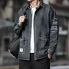 Chaqueta de Mezclilla de Celebridad Cibernética para Hombre Primavera y Otoño Nueva Ropa de Trabajo TikTok Live Calidad Marca de Moda Ins Estilo Hong Kong Chaqueta de Mezclilla