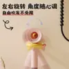 Soporte para secador de pelo Flor de Dopamina Soporte para secador de pelo Dyson para baño Estante de almacenamiento colgante para secador de pelo