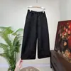 Nuevos Pantalones Casuales Jacquard Retro Estilo Chino para Mujer Otoño 2026 Nuevo Estilo Estilo Nacional Versátil Moda Cintura Alta Cintura Elástica Elegante