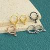 Novo Piercing de Nariz com Zircônia Branca Pingente Redondo de Zircônia Joia de Nariz Anel de Nariz Patchwork de Aço Inoxidável Joias para Piercing Aliexpress