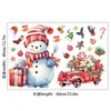 Amazon Nuevo Árbol de Navidad Viejo Decorativo Pegatinas de Pared Feliz Navidad Atmósfera Festiva Dormitorio Hogar Pegatinas Papel Tapiz