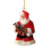 Serie transfronteriza de nuevos salchichas de Navidad decoraciones para árbol de Navidad adornos para mochila de coche decoraciones para el hogar