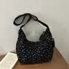 Bolsa de Hombro o Axila Casual de Moda con Lazo Nuevo de Pana Estilo Coreano Artístico 2026