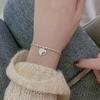 Pulseira Amor de Arroz Namorada Estudante Design de Nicho Retrô Estilo Hong Kong Pulseira Doce Coração Presente Acessórios