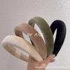 Outono e Inverno veludo dourado alta qualidade tiara alta Caveira topo tiara faixa de cabelo pressão cabelo aumentando grampo acessórios de cabelo