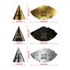 Suministros de Decoración para Fiesta de Fin de Año Sombrero para Adulto Sombrero Mágico Sombrero Triangular Diadema Set Temático de Cuerno de Dragón Soplador