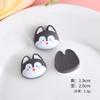 Set de gatito de dibujos animados cabezazo de perro accesorios de resina al por mayor hechos a mano material diy accesorios funda para teléfono móvil imanes para refrigerador