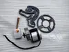 Motor de engrenagem DC 12V escovado modificação pequeno equipamento Kit de controle de velocidade de posicionamento