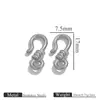 Variedad de Estilos de Hebillas de Gancho de Acero de Titanio Dorado, Hebillas Conectoras para Joyería, Pulseras, Collares, Hebillas, Accesorios Hechos a Mano para DIY al por Mayor