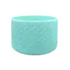 Adecuado para Taza de Agua Deportiva Owala Cubierta Protectora de Silicona para la Base Patrón de Escamas de Pescado Múltiples Tamaños Cubierta Protectora de Silicona con Purpurina para Taza