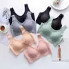 Ropa Interior de Látex Tailandés 4.0 Sujetador para Mujer Sexy Chaleco Deportivo Sin Marcas Sujetador Sin Marcas Encaje Espalda Hermosa